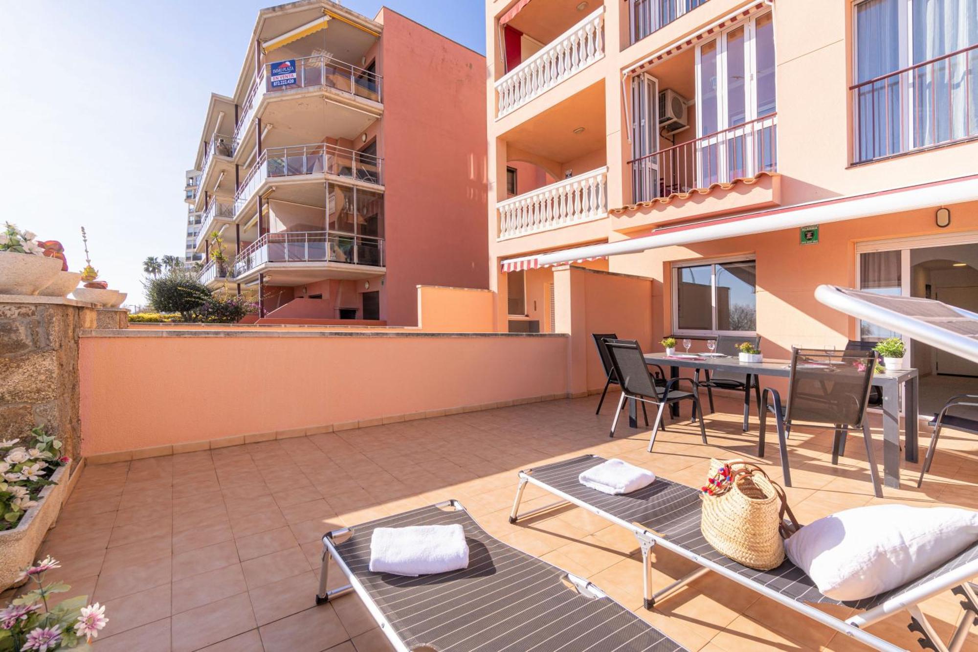 Apart-Rent Apartment Marenostrum 0097 Empuriabrava Exteriör bild